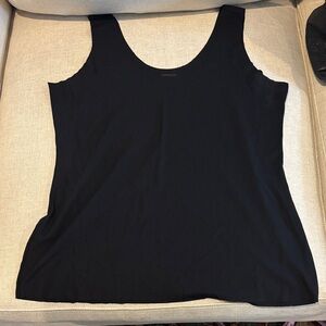 Nordstrom seamless tank top size large in black